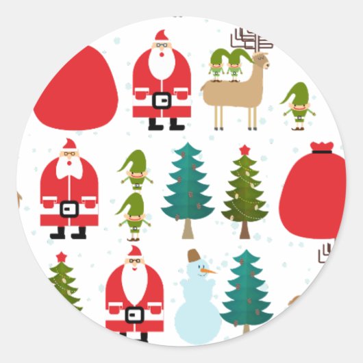 スティーカー ラウンドシール (正面)