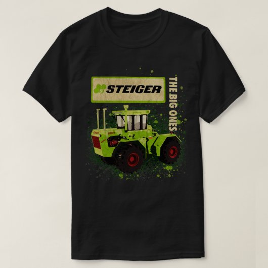 スティーガー・トラクター Tシャツ (デザイン正面)