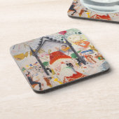 スティータイマーによる五番街の大聖堂 コースター (左側)