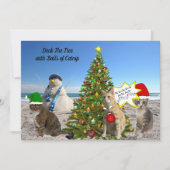 スティーブとジェシカのクリスマスカード カード (正面)