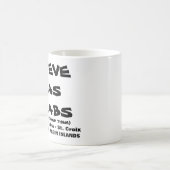 スティーブにカニがあります コーヒーマグカップ (中央)