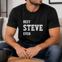 スティーブの誕生日おめでとう パーソナライズドTシャツ