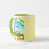 スティーブズゴルフカートBFTGコーヒーマグ マグカップ (正面左)