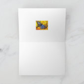 スティーブズブルーバタフライ カード (内部)