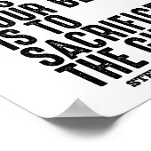 スティーブプレフォンテーヌ引用文 ポスター (角)