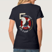 スティーブンとキャロル、まだクルーシンのティーズ Tシャツ (裏面)