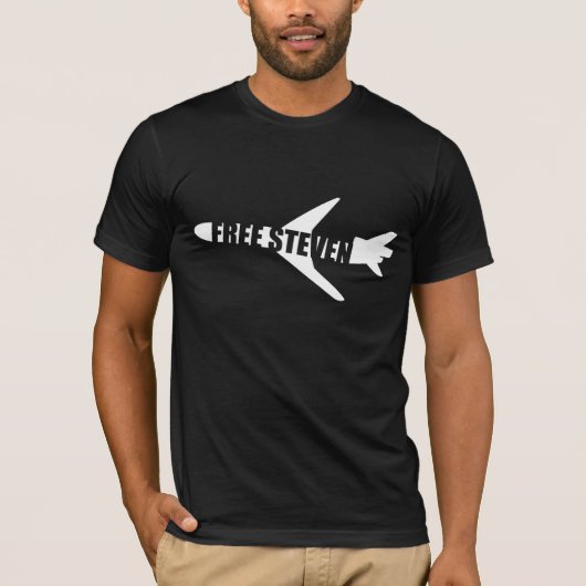 スティーブンの自由なスレート工 Tシャツ (正面)