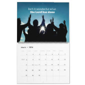 スティーブンの誕生日カレンダー カレンダー (3月 2026)