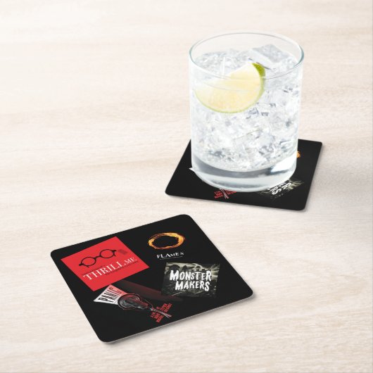 スティーブンスミュージカルコースター スクエアペーパーコースター (インサイチュ)