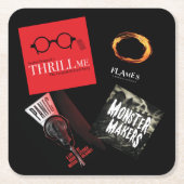 スティーブンスミュージカルコースター スクエアペーパーコースター (正面)