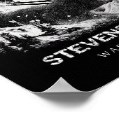 スティーブンス・パス ワシントン スキー スキーヤー ポスター (角)