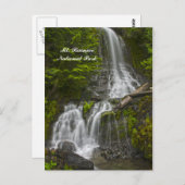 スティーブンズキャニオン滝はがき ポストカード (正面/裏面)