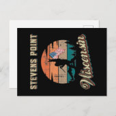 スティーブンズポイントウィスコンシン ポストカード (正面/裏面)