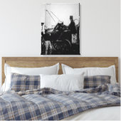 スティーブンソンのロケットのレプリカ, 1929 キャンバスプリント (インサイチュ (寝室))