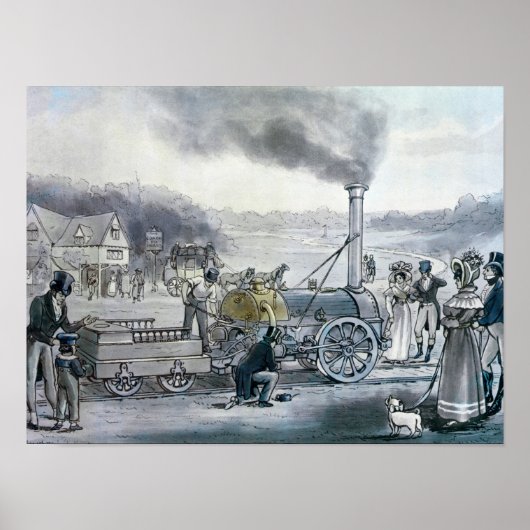 スティーブンソンの「ノーサンブライアン」 ポスター (正面)