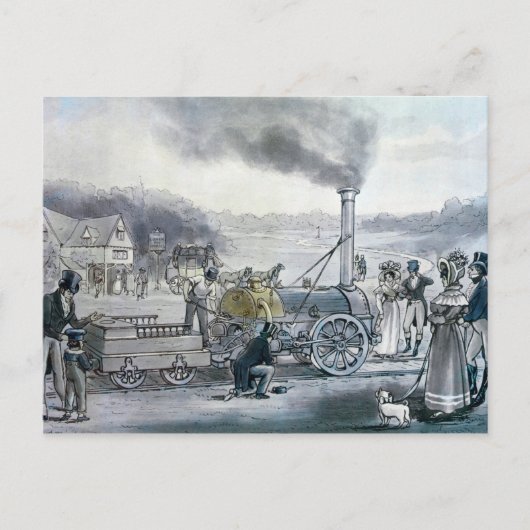 スティーブンソンの「ノーサンブライアン」 ポストカード (正面)