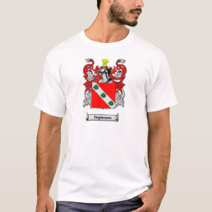スティーブンソン家族コートオブアームズ Tシャツ