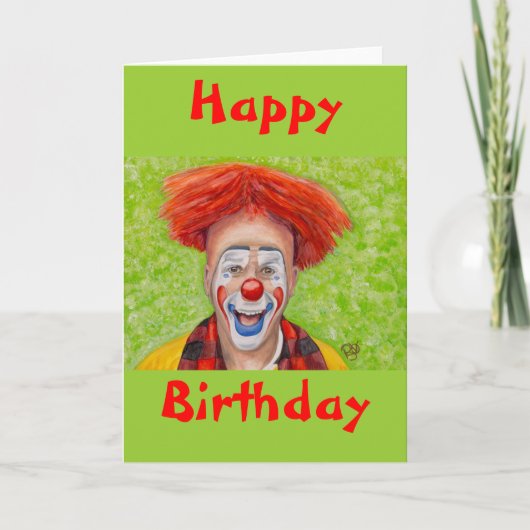 スティーブンダニエルCopelandピエロ カード (正面)