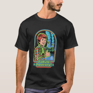 スティーブンロードス放射陽性放射能放射性ダーク Tシャツ