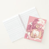 スティーブン宇宙 |バラ石英イラストレーション ノートブック (内部)