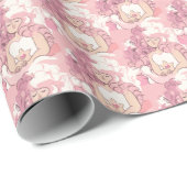 スティーブン宇宙 |バラ石英イラストレーション ラッピングペーパー (ロールコーナー)