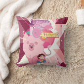 スティーブン宇宙 |バラ石英レガシ クッション (ブランケット)