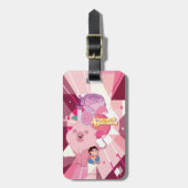 スティーブン宇宙 |バラ石英レガシ ラゲッジタグ (正面縦)