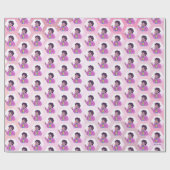 スティーブン宇宙 |ピンクダイヤモンドポートレート ラッピングペーパー (フラット)