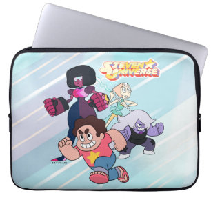 スティーブン宇宙   Crystal Gemグループアクション ラップトップスリーブ