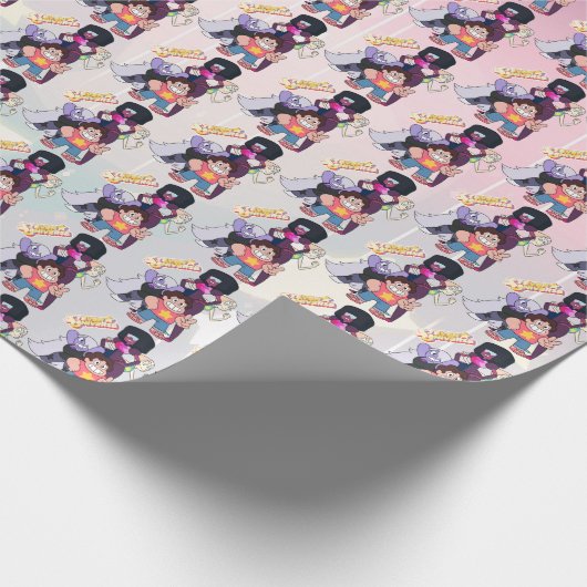 スティーブン宇宙 | Crystal Gemグループポーズ ラッピングペーパー (角)
