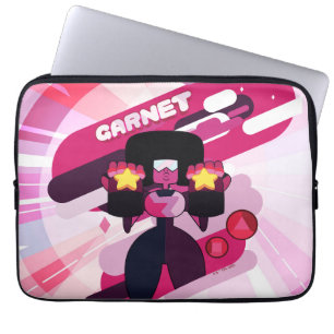 スティーブン宇宙   Garnetキャラクター図 ラップトップスリーブ