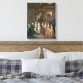 スティーブン結婚・ベッキンガムとメアリー・コックスの話 キャンバスプリント (インサイチュ (寝室))