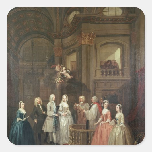 スティーブン結婚・ベッキンガムとメアリー・コックスの話 スクエアシール (正面)