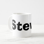 スティーブン コーヒーマグカップ (正面左)