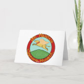 スティーブン・ハネック「クリスマス・カロリング」グリーティング・カード シーズンカード (裏面)