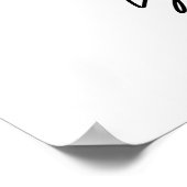 スティーブン・ホーキング感動的引用文 ポスター (角)