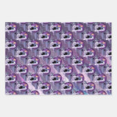 スティーブン・ユニバース |アメジストキャラクターグラフィック ラッピングペーパーシート (正面3)