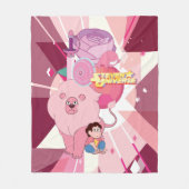 スティーブン・ユニバース |バラクオーツレガシー フリースブランケット (正面)