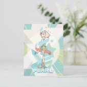 スティーブン・ユニバース |パールキャラクターグラフィック ポストカード (スタンド正面)