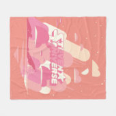 スティーブン・ユニバース |ビーチ市 フリースブランケット (正面(横))