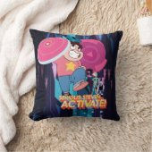 スティーブン・ユニバース |深刻なスティーブン…アクティブ化! クッション (ブランケット)