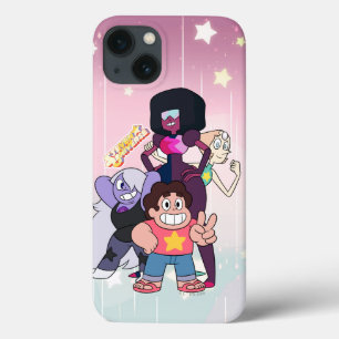 スティーブン・ユニバース Crystal Gemグループポーズ iPhone 13ケース