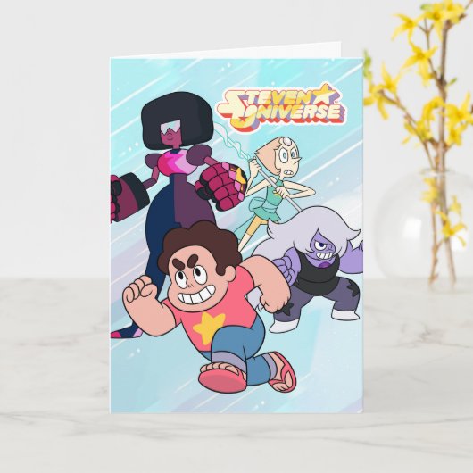 スティーブン・ユニバース | Crystal Gem Groupアクション カード (黄色い花)