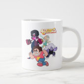 スティーブン・ユニバース | Crystal Gem Groupアクション ジャンボコーヒーマグカップ (右)
