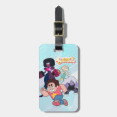 スティーブン・ユニバース | Crystal Gem Groupアクション ラゲッジタグ (正面縦)