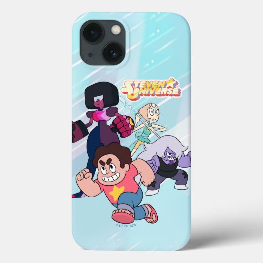 スティーブン・ユニバース | Crystal Gem Groupアクション Case-Mate iPhoneケース (裏面)