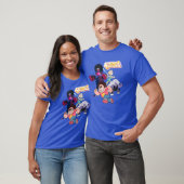 スティーブン・ユニバース | Crystal Gem Groupアクション Tシャツ (ユニセックス)