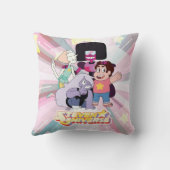 スティーブン・ユニバース | Crystal Gem Group Huddle クッション (裏面)