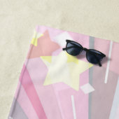 スティーブン・ユニバース | Crystal Gem Group Huddle ビーチタオル (インサイチュ)