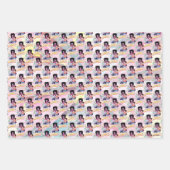 スティーブン・ユニバース | Crystal Gem Group Huddle ラッピングペーパーシート (正面)